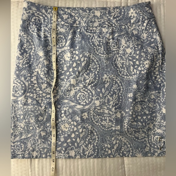 Women’s skirt. Shorts underneath. Size small. Westport blue and white. EUC - Picture 6 of 7